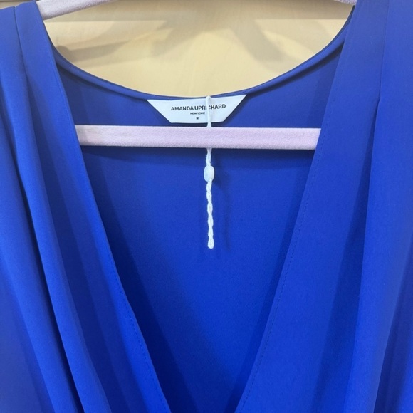 Amanda Uprichard Matthews Dress in Admiral Blue  | medium - Picture 7 of 8